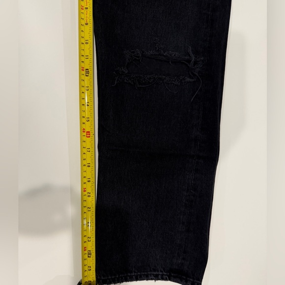 Agolde women’s Black Straight Jeans - Picture 6 of 11
